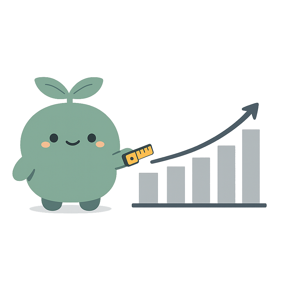 Sprig growth illustration